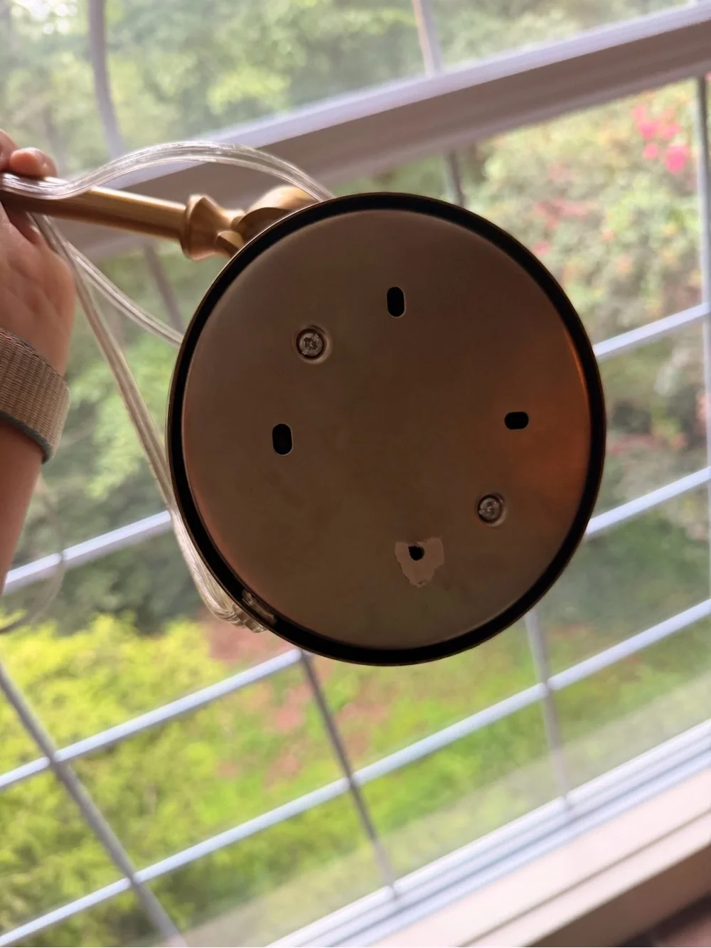 Adjustable Swing Arm Wall Light Gold